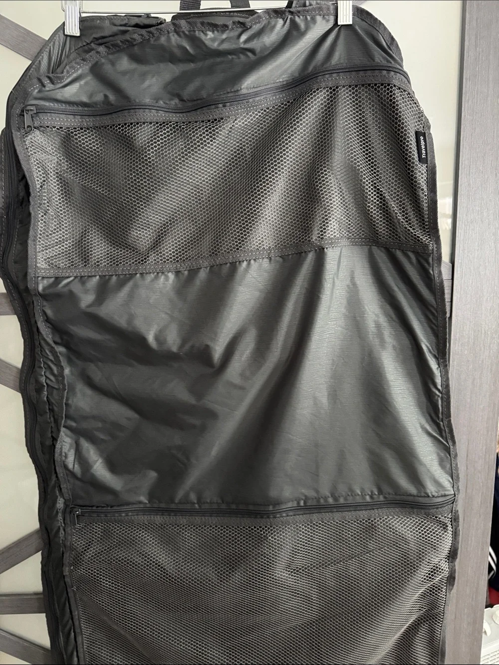 Black Men’s Garment Bag - Lightweight Travel Organizer